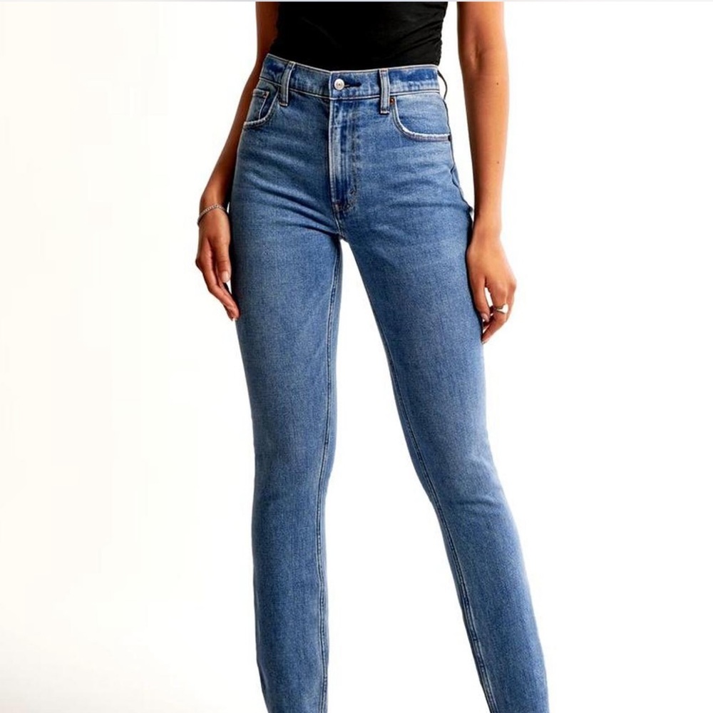 Abercrombie And Fitch The Skinny High Rise Jeans